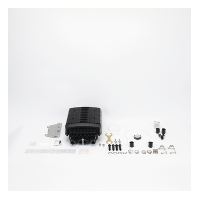 Caja de Distribución de Fibra Óptica para 24 Empalmes con 16 Acopladores SC/APC. Enterrado Directo, IP68, Splitter 1x8 Incluido con Conectores SC/APC - Imagen 4