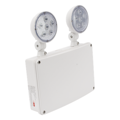 SFWMC / Luz de Emergencia LED / Montaje Universal Pared-Techo-Lateral / 600 lm / 3W / 120-277 VAC / Batería de Respaldo 6V 4.5Ah - Imagen 3