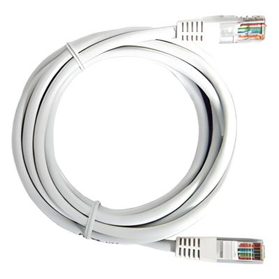 Cable de Parcheo UTP Cat5e - 2 Metros (6.56 Pies) - Blanco