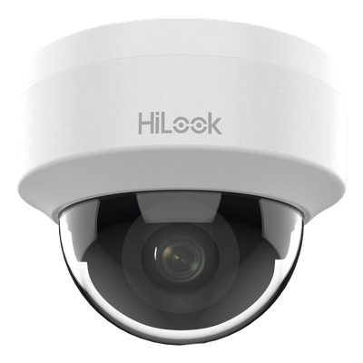 HiLook Series / Domo IP 2 Megapixel (1080p) / Lente 2.8 mm (Gran Angular) / 20 mts IR / Interior / PoE / dWDR / H.265+ / ONVIF