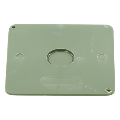 Tapa para Caja Cuadrada de 4 " para instalaciones con tubería PVC Conduit pesado. - Imagen 4