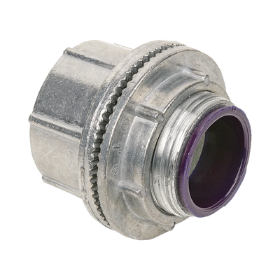 Conector Meyers de Aluminio de 1 1/4" disponible para Áreas Peligrosas Clase 1 División 2 de acuerdo con NEC 501.10.