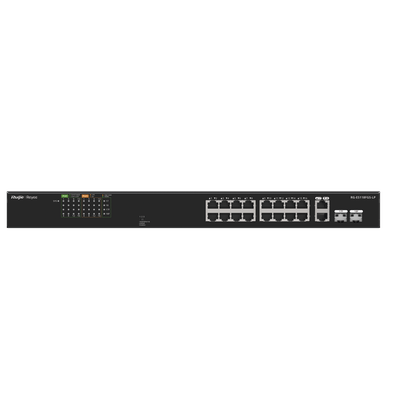Switch PoE+ no Administrable, Hasta 120 Watts, Ideal para CCTV, 16 Puertos PoE +10/100, 2 Uplinks Gigabit y 2 SFP COMBO - Imagen 4