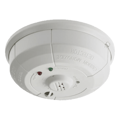 Detector inalámbrico de monóxido de carbono con sensor electroquímico y transmisor 5800 incorporado