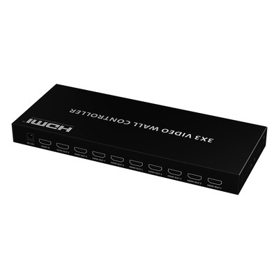 Controlador de video Wall | 1 entrada de fuente fuente HDMI a 9 salidas HDMI | 3x3 | 4K60Hz - Imagen 3