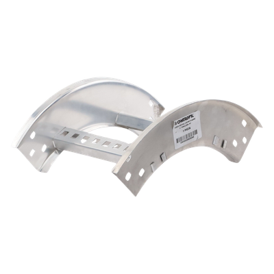 Curva Vertical Exterior de Aluminio de 90° Perfil Z / Peralte 3 1/4" / Ancho 9" / Radio 8" / Incluye Tornillería (CHVE90EZ314R8X9AK) - Imagen 3