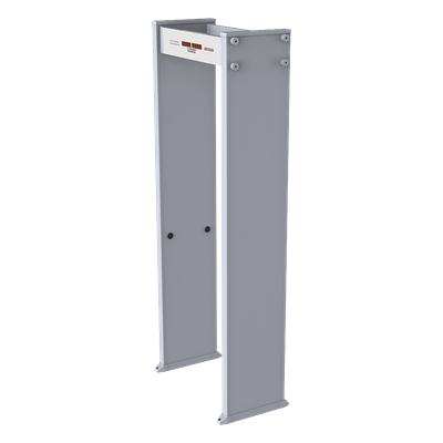 Arco Detector de Metales de 6 Zonas / Contador de Personas y Alarmas / Precisión de una Moneda 25 mm / 255 Niveles Sensibilidad / Pantalla LED - Imagen 4