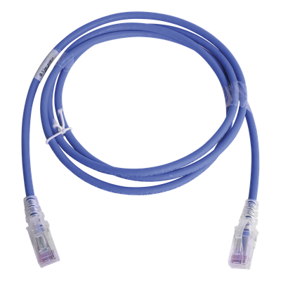 Patch Cord MC6 Modular Cat6 UTP, CM/LS0H, 1.52 Metros (5 Pies), Color Azul
