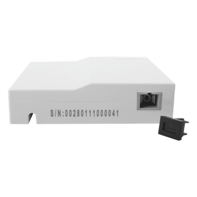 Caja Terminal de Fibra Óptica (Roseta) con un Acoplador SC/APC, Color Blanco - Imagen 4