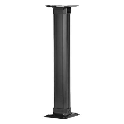 Accesorio de Conexión a Mesa, Para Uso con Canaleta de Piso AFR4BCBL6, Material PVC Rígido, Color Negro 