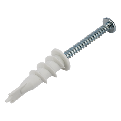 Kit de 10 taquetes autoperforables y 10 tornillos 10mm x 1 1/2" (1301-05002) - Imagen 6
