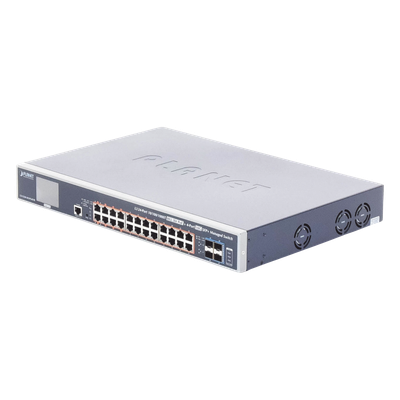 Switch Administrable Capa 3, 24 Puertos Gigabit 802.3bt, Hasta 600 W, 4 Puertos 10 G SFP+, Con Pantalla Táctil para Configuración Básica - Imagen 5