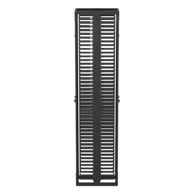 Organizador Vertical PatchRunner™, Doble (Frontal y Posterior), Para Rack Abierto de 45 Unidades, 10in de Ancho, Color Negro - Imagen 3