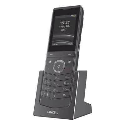 W611W es un teléfono IP Wi-Fi portátil, Resistente, Moderno diseñado para aplicaciones de comunicación móvil. - Imagen 4