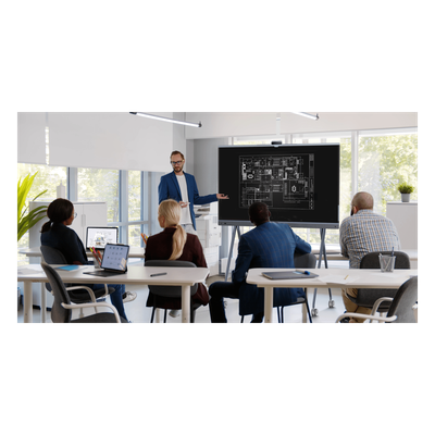Yealink MeetingBoard 65 Pro, Centro de Colaboración Inteligente con IA, 4K UHD, Android 13, Micrófonos Integrados y Cámara Ultra Gran Angular - Imagen 8
