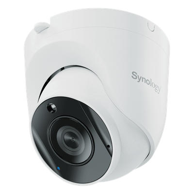 Cámara de Vigilancia TC500 | 5 Megapíxeles (2880x1620) | Lente 2.8 mm (110° H) | Visión Nocturna 30 mts | IP67 | IA para Detección de Personas y Vehículos | Compatible con Surveillance Station | Almacenamiento en mic