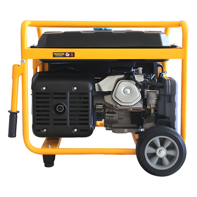 Generador a Gasolina / Planta de Emergencia de 6.5KW, 220Vac 2 Fases, Jaula con Ruedas para Fácil Traslado y Encendido Electrónico - Imagen 5