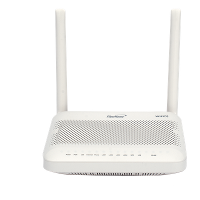 ONU GPON WiFi 6, (2.4/5 GHz), 2 Antenas de 5 dBi, Compatible con OLT de Terceros, 4 puertos Gigabit + 1 POTS + 2 USB, conector SC/UPC - Imagen 7