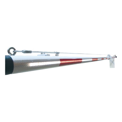 Brazo de aluminio con iluminación de 6 metros para barrera 1602-090