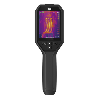 B20 - Cámara Termográfica Portátil Dual / Lente Térmico 3.6 mm (256 × 192) / Lente Optico / WiFi / IP54 / Hasta 6 Horas de Funcionamiento Continuo