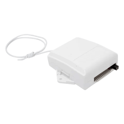 Receptor universal de 433 MHz con 2 salidas de relevador para controles CEREMLXB, compatible con paneles de alarma de varias marcas