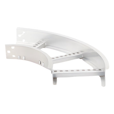Curva Horizontal de Aluminio de 90° Perfil Z / Peralte 3 1/4" / Ancho 9" / Radio 8" / Incluye Tornillería (CHC90EZ314R8X9AK) - Imagen 3