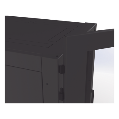 Gabinete Profesional de Piso para Telecomunicaciones de 12UR, 1000 mm Profundidad, Se envía el Gabinete armado. - Imagen 12