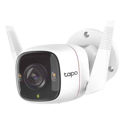 Cámara IP 4 Megapixel (2K) / Lente 3.18 mm / Wi-Fi / 30 mts IR / Exterior IP66 / Audio Bidireccional / Micro SD  hasta 256 GB / Compatible con Google y Alexa