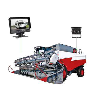 Sistema Profesional de Cámara de Reversa y Monitor Alámbrico para Vehículos de Trabajo y Montacargas - Imagen 10