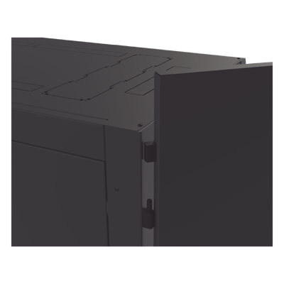 Gabinete Profesional para Telecomunicaciones de 45UR, 1200 mm Profundidad, Incluye 2 Organizadores Verticales de 45 Unidades de Rack, Se envía el Gabinete Armado. - Imagen 8