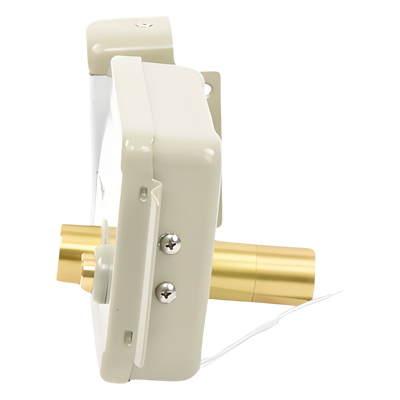 Cerradura Eléctrica con Botón de Salida / Incluye Llave / Exterior / Izquierda - Imagen 3