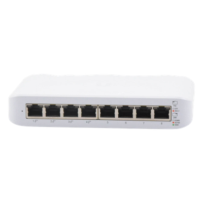Switch UniFi Lite Administrable PoE de 8 Puertos 10/100/1000 Mbps (4 puertos 802.3af/at), 52 W - Imagen 4