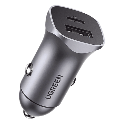 Cargador de Auto 30W | 2 Puertos USB-A y USB-C | Carga Rápida | Compatible con Vehículos de 12 y 24 VCD | PD3.0, QC4.0, SCP, PPS | Indicador Led | Diseño Compacto | Chip Inteligente | Caja de Aluminio - Imagen 3