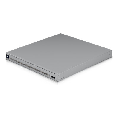 UniFi Switch USW-Pro-XG-24-PoE / Capa 3 / 24 puertos PoE+++ (16 × 10 GbE, 8 × 2,5 GbE) + 2 puertos SFP28 25 G / 720 W PoE total - Imagen 7