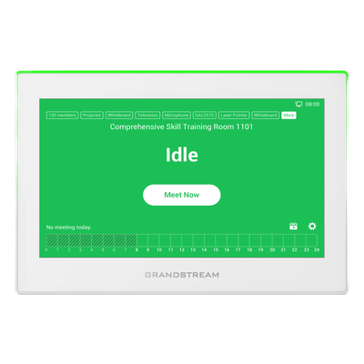 Estación de Intercomunicación SIP con Wi-Fi 6, Bluetooth y Control Total para Agendamiento de Salas y Edificios Inteligentes (Color Blanco) - Imagen 3