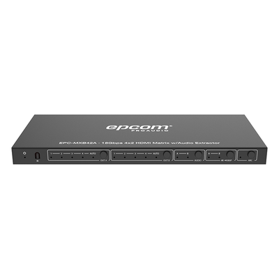 Matricial HDMI | 4x2 | 4K2K@60Hz | HDR | YCbCr 4:4:4 | EDID Auto | Extractor de Audio | Salida de audio análoga y digitalizados | HDCP 2.2 | 18 Gbps - Imagen 3