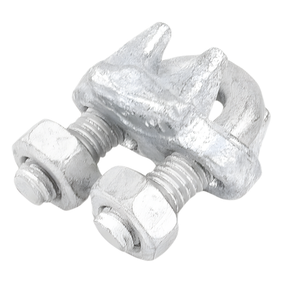 Nudo/ Perro/ Abrazadera Acero Forjado para Cable de 5/16", Galv. por Inmersión en Caliente. - Imagen 3