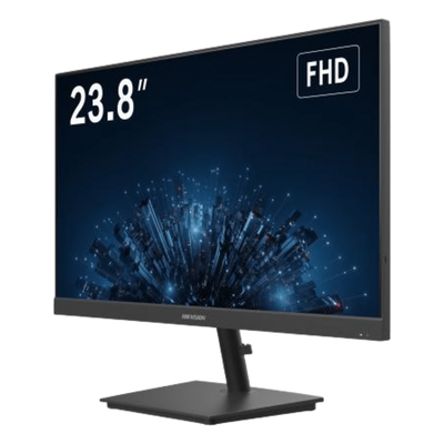 Monitor LED FullHD (1080p) de 24" / Ideal para CCTV, Oficina y Hogar / Entrada HDMI-VGA-BNC / Montaje VESA ( 75 X 75) / Uso 24/7 / Backlight E-LED / Ultra Delgado - Imagen 4