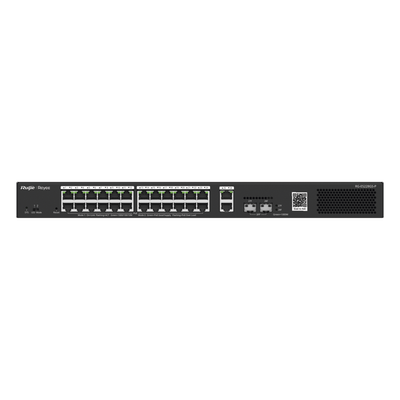 Switch Smart PoE con 24 puertos Gigabit PoE 802.3af/at + 2 SFP para fibra 1Gb, gestión gratuita desde la nube, 370w - Imagen 5