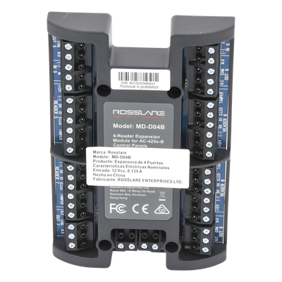 Módulo Expansor de 4 Lectoras / Para Panel AC-425IP-BU - Imagen 5