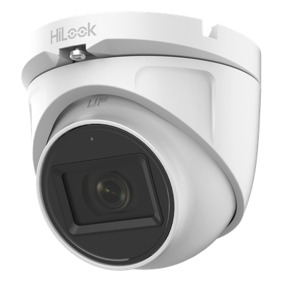 Turret TURBOHD 2 Megapixel (1080p) / Gran Angular 106° / Lente 2.8 mm / Audio por Coaxitron / 30 mts IR EXIR / Exterior IP66 / 4 Tecnologías / dWDR