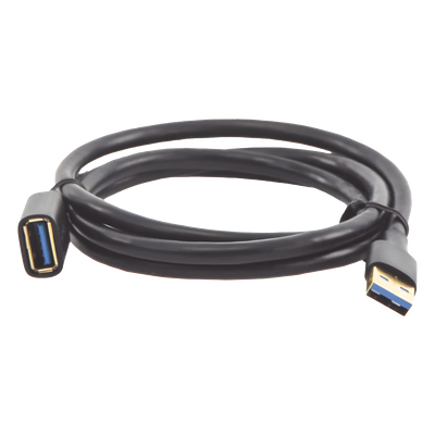 Cable Extensor USB 3.0 / 1 Metro / Macho-Hembra / 5 Gbps / Ultra Durabilidad / Núcleo de cobre estañado 28/22 AWG / Blindaje interior múltiple / Ideal para teclado, mouse , etc. - Imagen 4