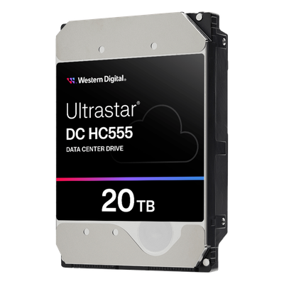 Disco Duro Empresarial WD Ultrastar HC555 / 20TB / SATA 6Gb/s / 7200 RPM / HelioSeal / ePMR / CMR - Imagen 3