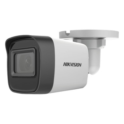 Bala TURBOHD 2 Megapixel (1080p) / Gran Angular 99° / Lente 2.8 mm / 30 mts IR EXIR / Exterior IP67 / 4 Tecnologías / dWDR / Metal 