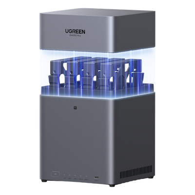 NAS UGREEN NASync DH4300PLUS / 4 Bahías SATA / Procesador RK3588C 8 GB RAM / 2.5GbE Puerto / HDMI 4K / USB 3.2 Type-C / RAID 0/1/5/6/10 / Acceso Remoto UGREENlink - Imagen 5