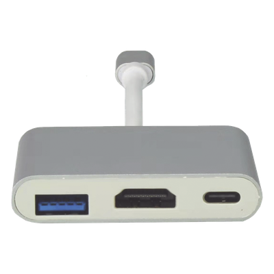 Adaptador Multipuerto USB-C 3.1 A HDMI 4K / USB 3.0 / USB – C / Alta Velocidad de Transmisión de Datos / Admite Carga Rápida (PD) en el Puerto USB – C - Imagen 3