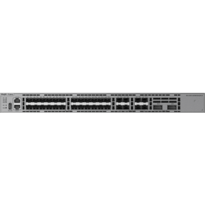 Switch 10G / 24 Puertos SFP+ 1G/2.5G/10G / 8 Puertos SFP28 10G/25G / 2 Puertos QSFP+ 40G / Capacidad 1040 Gbps / Reenvío 773.76 Mpps / CPU Quad Core ARMv8 Cortex-A72 / 4 GB SDRAM / 64 Mbit Buffer / Línea Cybrey - Imagen 3