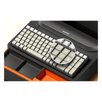 Teclado Comercial 89 Teclas / Diseño Chiclet / 16 Teclas Personalizables / IP55 / USB Tipo-C / Compatibilidad Multi-Sistema - Imagen 4