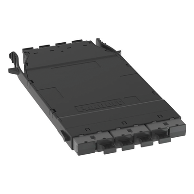 Cassette HD Flex? Para 32 Fibras Multimodo OM4, de 4 MPO(8F) Macho a 4 MPO(8F) Macho, Color Gris - Imagen 5