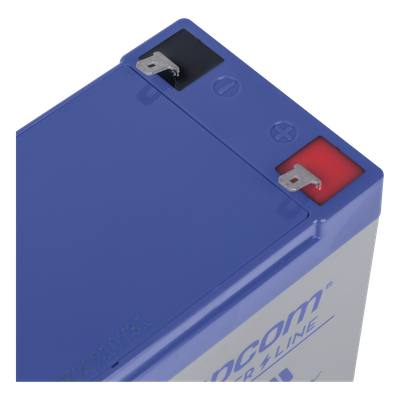 Batería 12 Vcc / 9 Ah / UL / Tecnología AGM-VRLA / Para uso en equipo electrónico Alarmas de intrusión / Incendio/ Control de acceso / Video Vigilancia / Terminales F1 / Cargador recomendado CHR-80. - Imagen 6